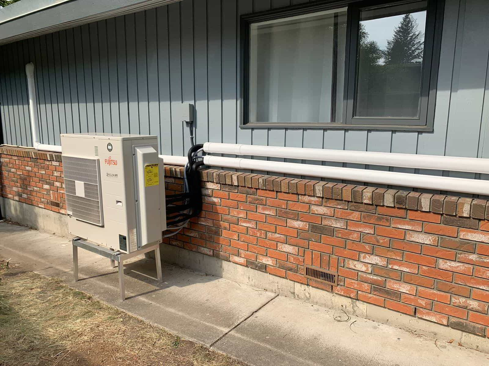 heat pump installation